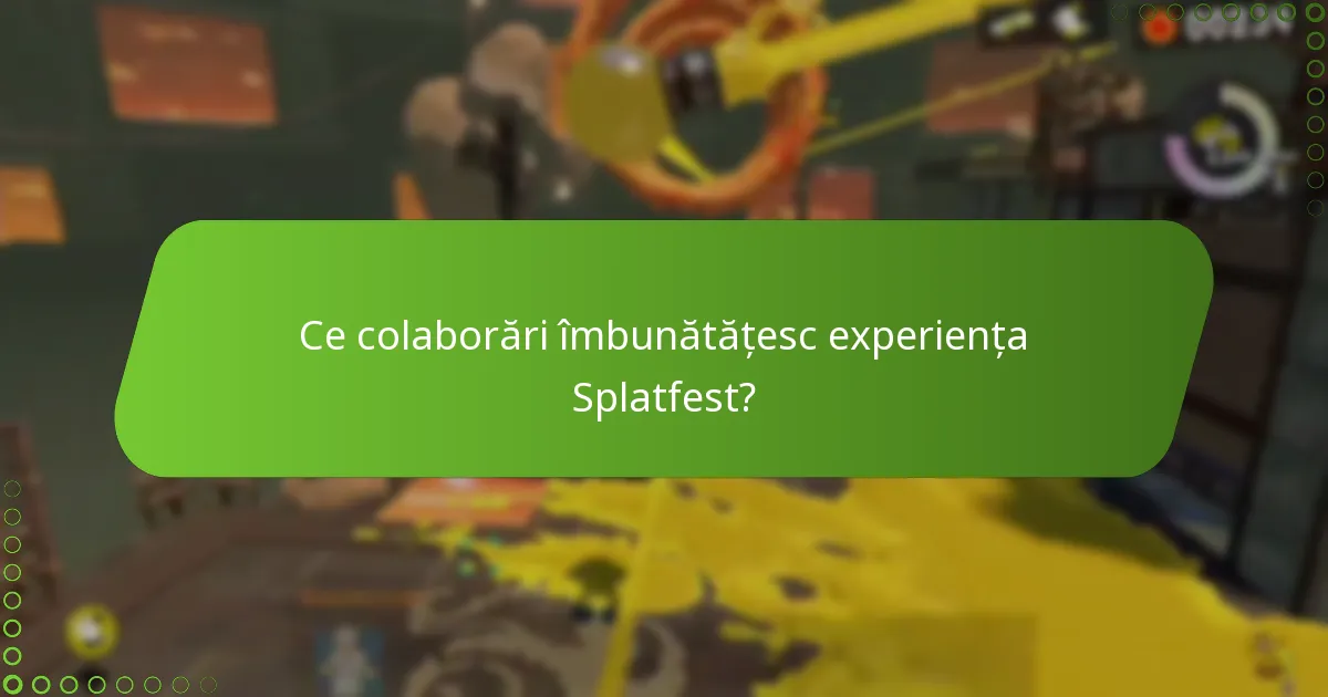 Cum pot jucătorii participa la evenimentele Splatfest?