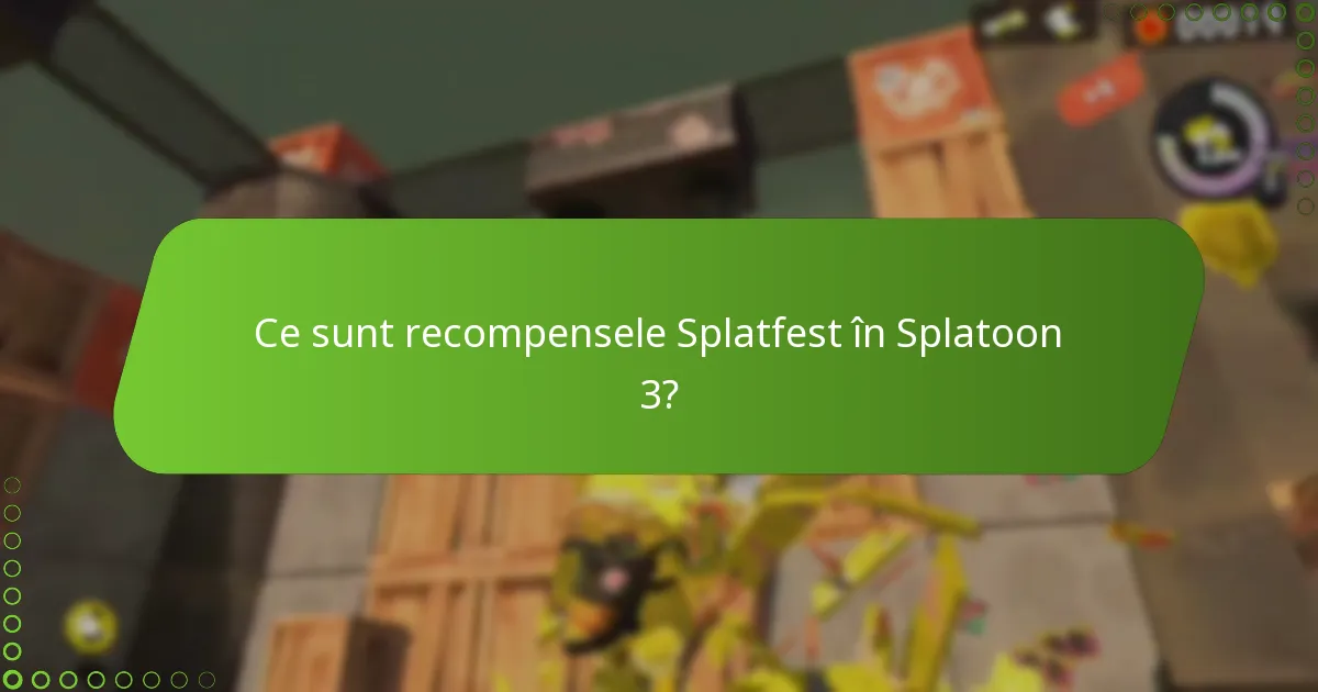 Cum este determinată distribuția recompenselor Splatfest?