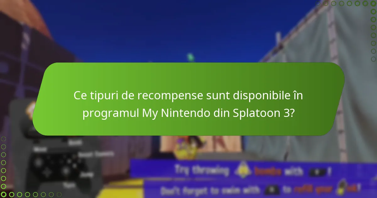 Care sunt beneficiile articolelor exclusive în recompensele My Nintendo din Splatoon 3?