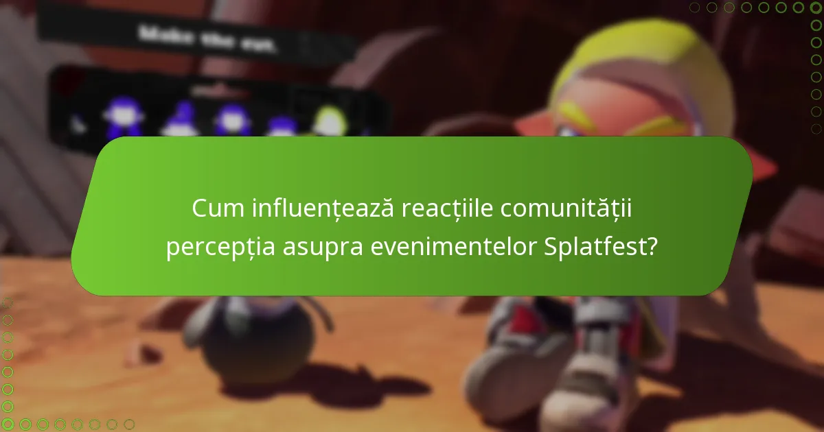 Ce pot aștepta jucătorii de la viitoarele evenimente Splatfest?