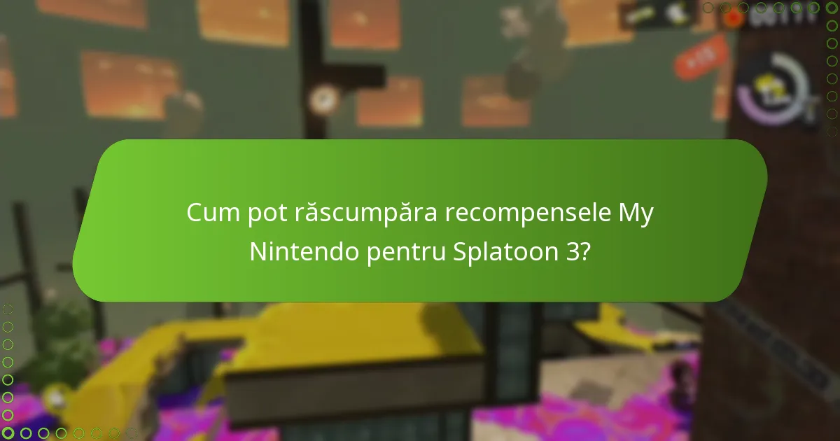 Cum se compară promoțiile Splatoon 3 cu alte oferte My Nintendo?
