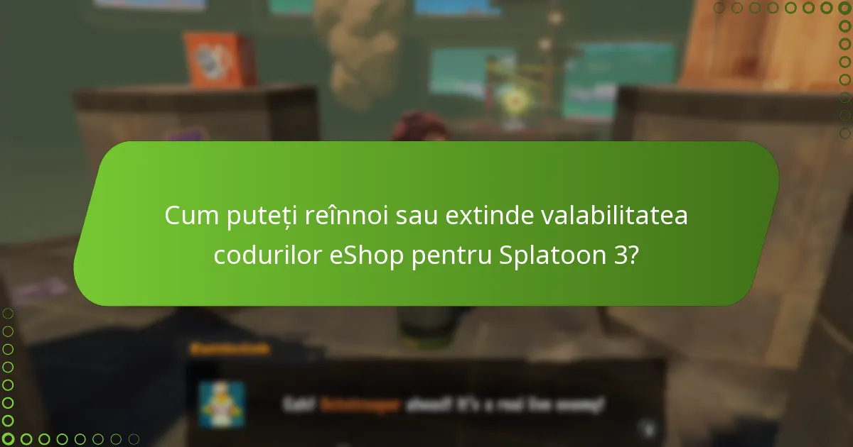 Cum se compară politicile codurilor eShop pentru Splatoon 3 cu cele ale altor jocuri?