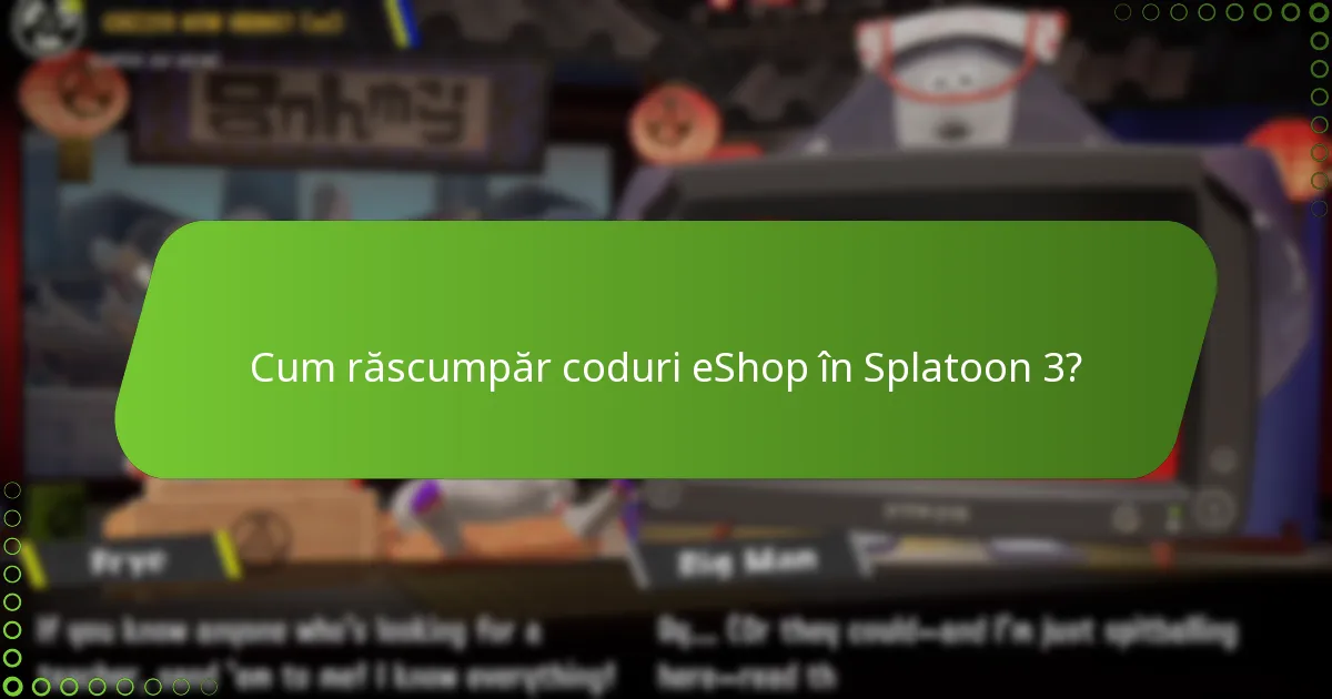 Care sunt problemele comune cu codurile eShop?